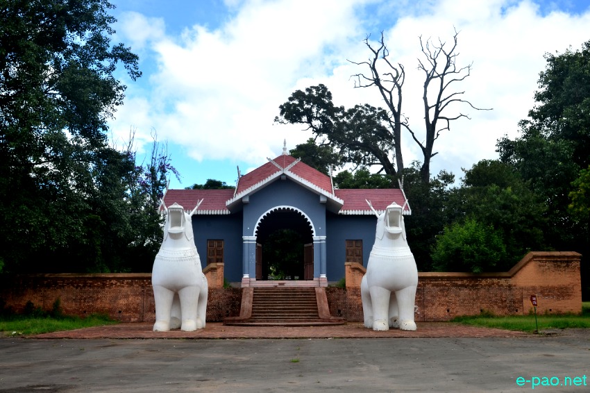 View of Kangla - The sacred place of Manipur :: May 2013