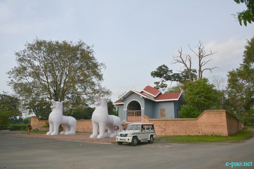 View of Kangla - The sacred place of Manipur :: 02 May 2013