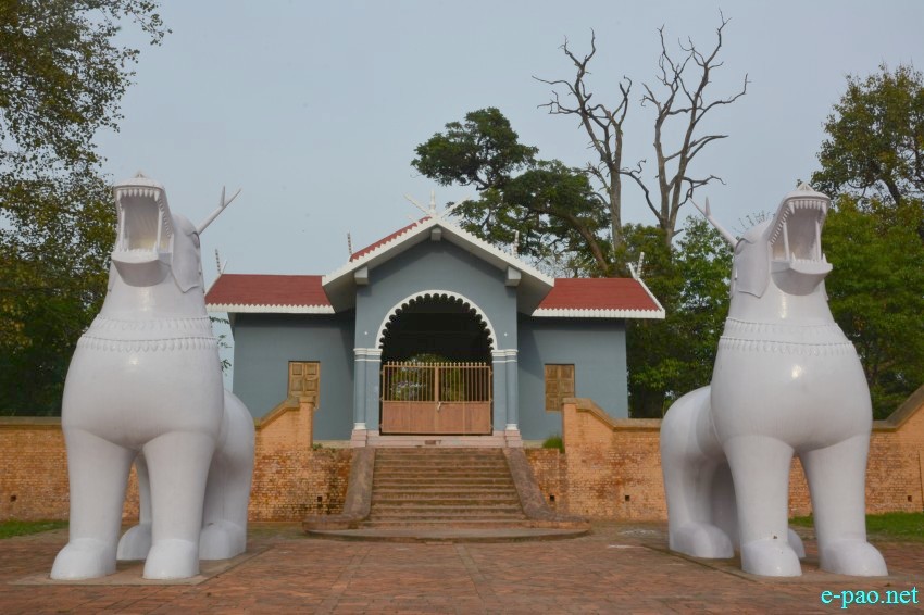 View of Kangla - The sacred place of Manipur :: 02 May 2013