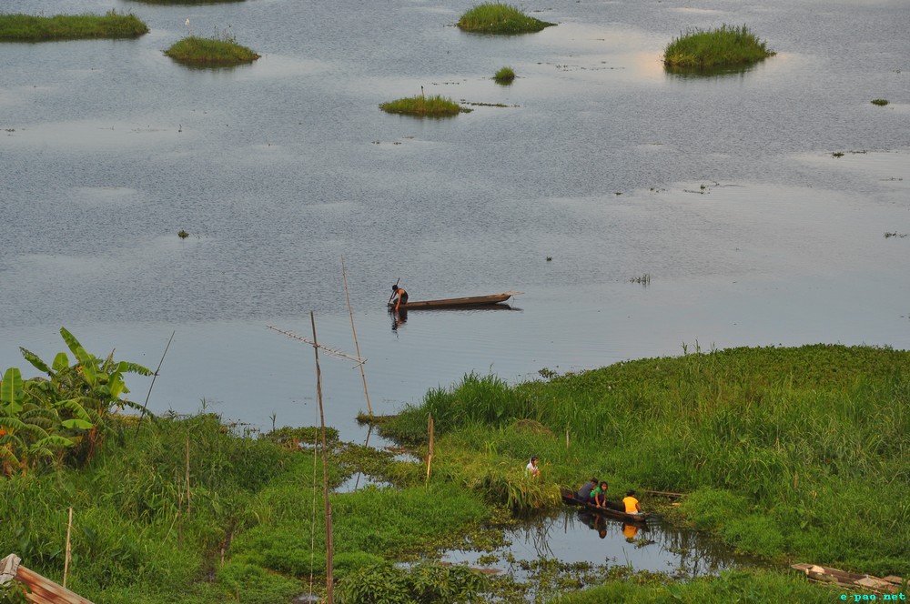 Loktak Lake - Largest Fresh Water Lake in North East India :: Last week of May 2013