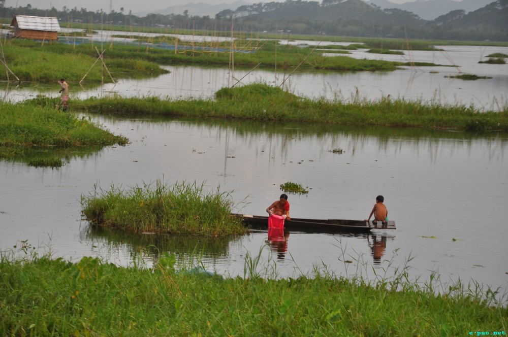 Loktak Lake - Largest Fresh Water Lake in North East India :: Last week of May 2013