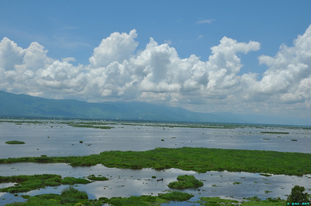  Loktak Lake - Largest Fresh Water Lake in North East India :: First Week of June 2013 