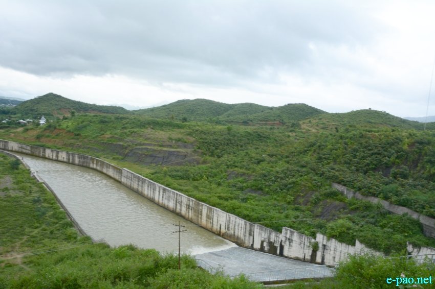Khuga Dam, a multi-purpose project located in south of Churachandpur town , Manipur :: August 21 2016