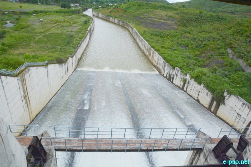 Khuga Dam, a multi-purpose project located in south of Churachandpur town , Manipur :: August 21 2016