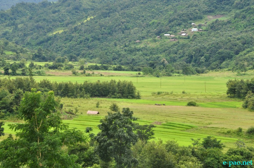 Landscape photo on the road to Kamjong, Ukhrul District :: Last week of September 2013