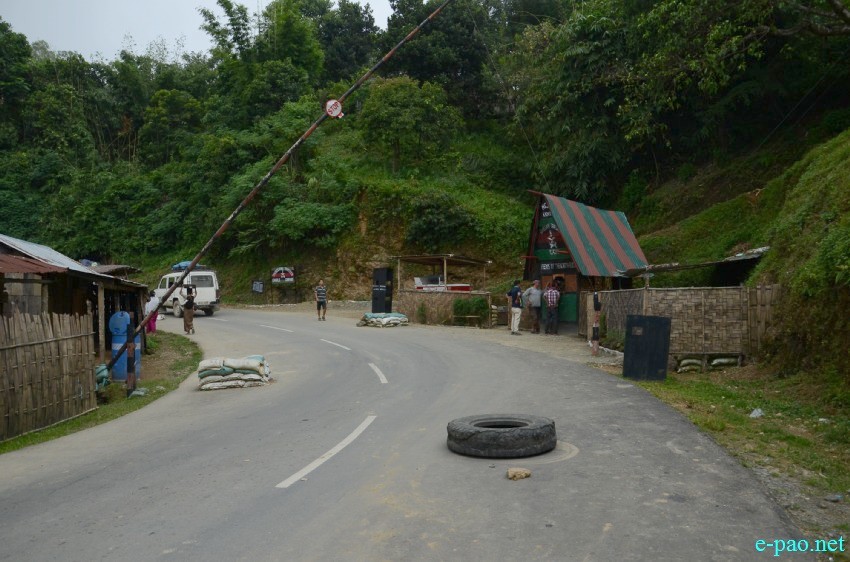 Pathetic / Deplorable section of NH-37 connecting Imphal and Jiribam :: 2nd Week October 2014