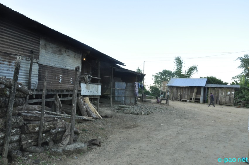 Sehlon Village (118 KM from Imphal) in Khengjoy Tehsil in Chandel District of Manipur :: October 2014