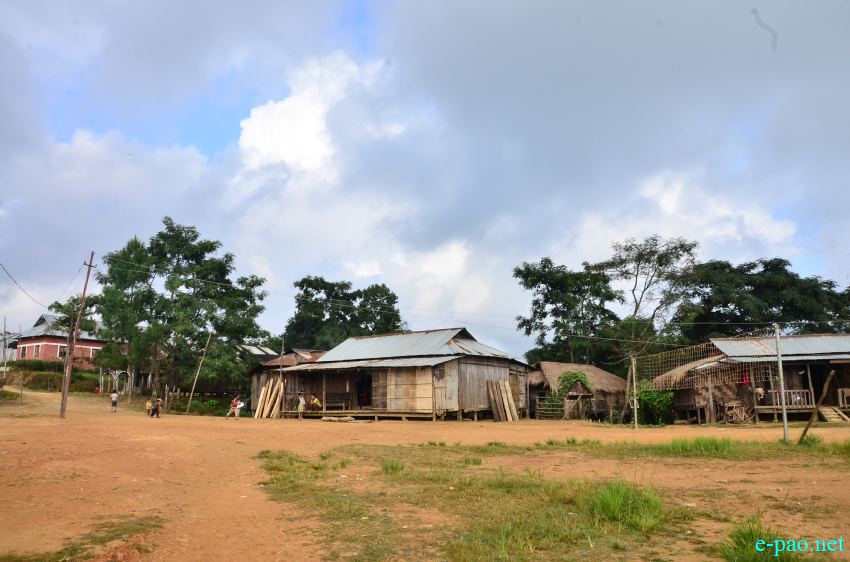 Sehlon Village (118 KM from Imphal) in Khengjoy Tehsil in Chandel District of Manipur :: October 2014