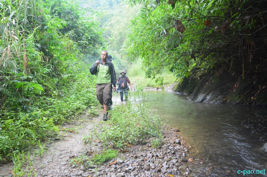 The Water Route journey to Boroikhal village in Jiribam sub-division, Imphal East district :: May 10 2015