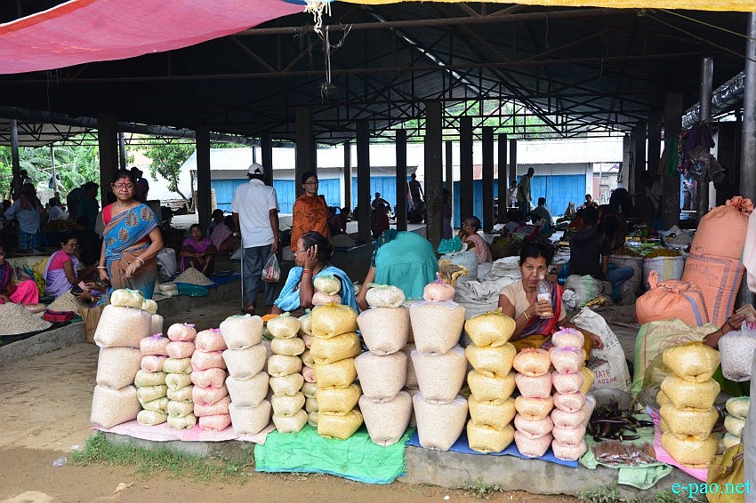 Jiribam Vegetable Market and the Community Health Centre of Jiribam :: 11 May 2015