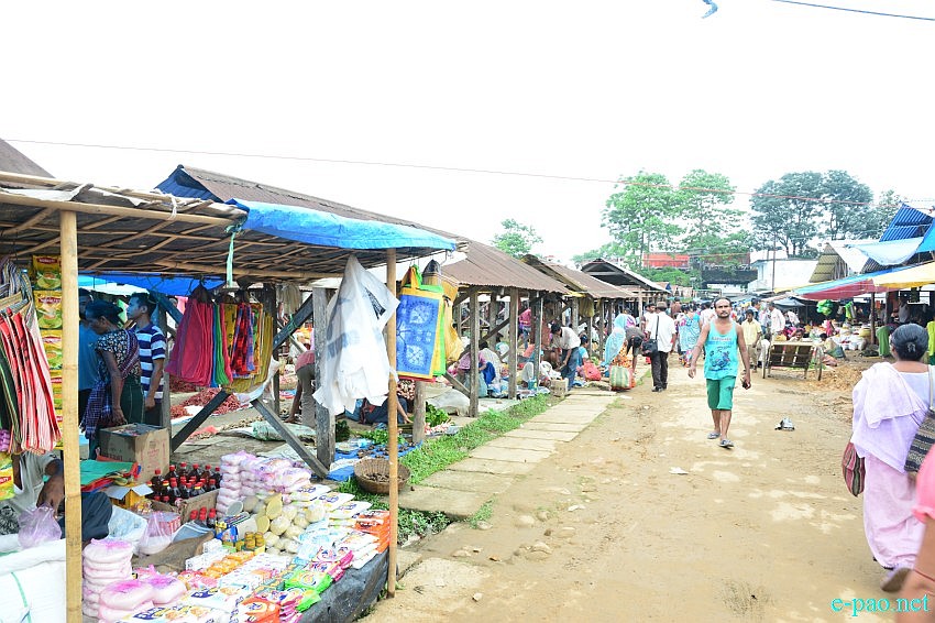 Jiribam Vegetable Market and the Community Health Centre of Jiribam :: 11 May 2015