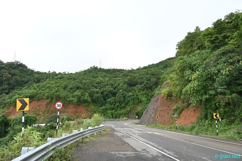 National Highway No 102 (Imphal-Moreh Highway), part of Indo-Burma Road :: 23 July 2022