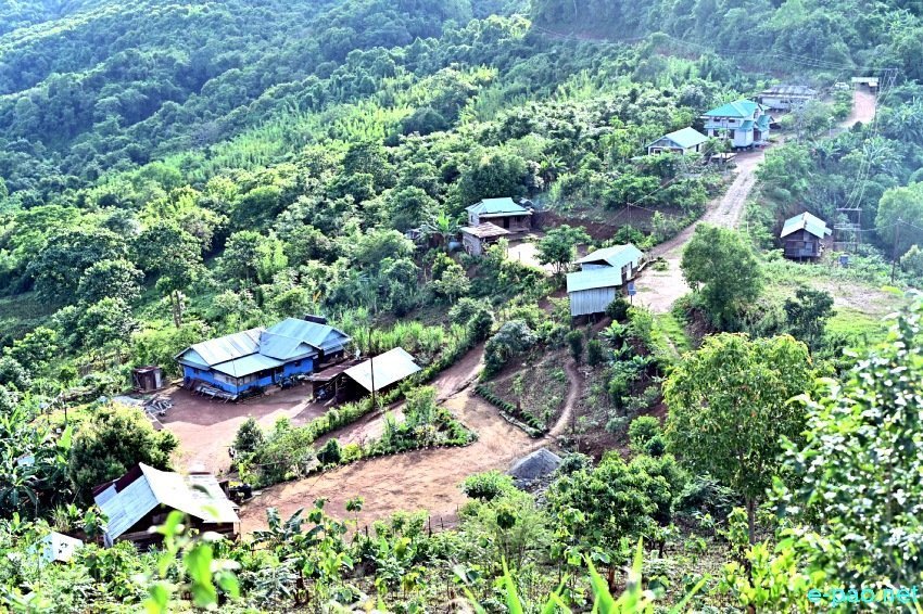 Kangkum Village situated in Kamjong District Manipur (Indo-Myanmar border) :: 25th June 2022