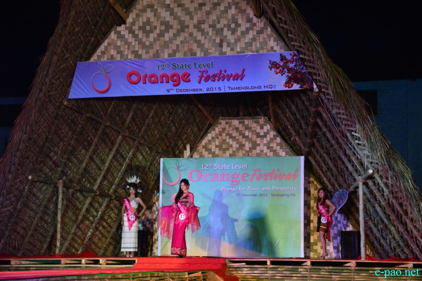 'Miss Orange Queen 2015' in 12th State Level Orange Festival at Tamenglong District Headquarters  :: December 10 2015