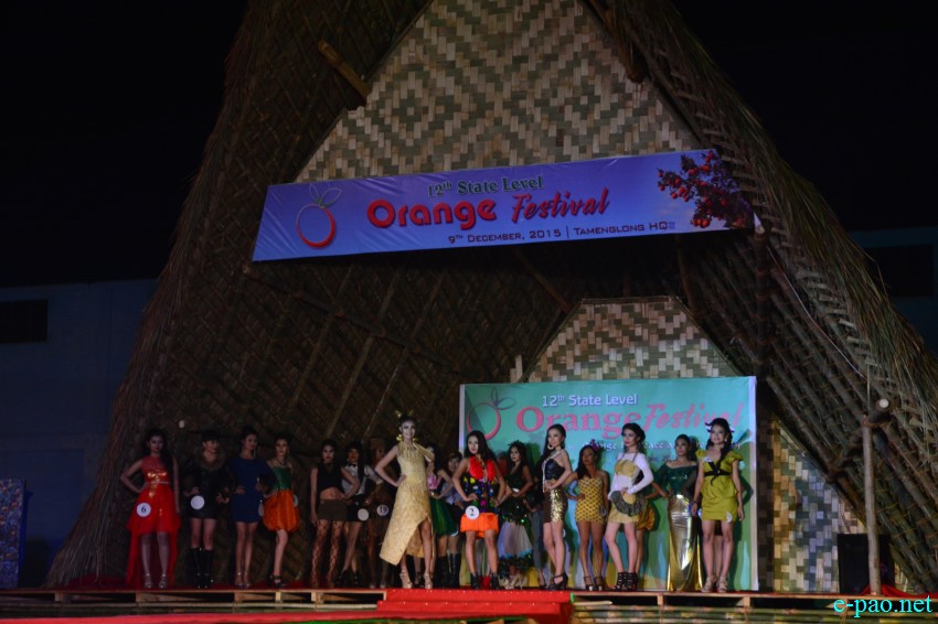 'Miss Orange Queen 2015' in 12th State Level Orange Festival at Tamenglong District Headquarters  :: December 10 2015