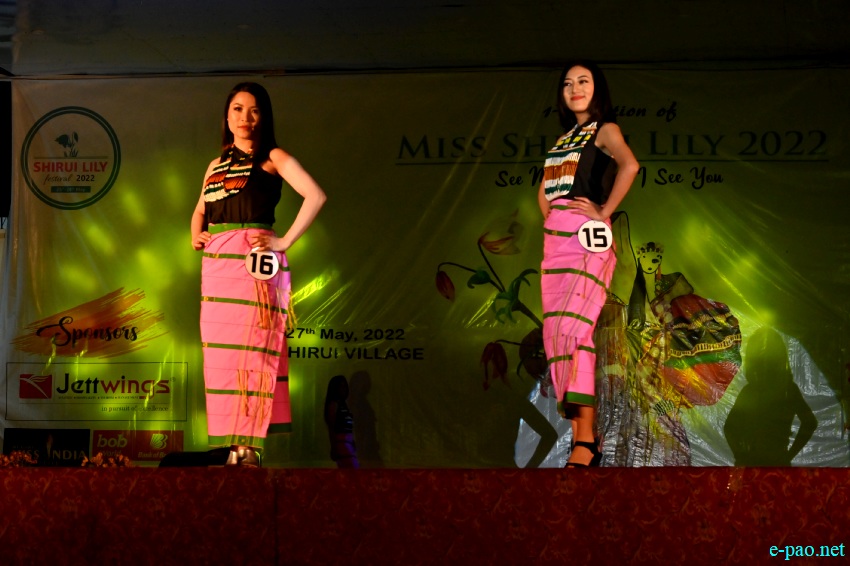 Miss Shirui Lily pageant contest 2022 held at Shirui Village, Ukhrul :: 27th May, 2022