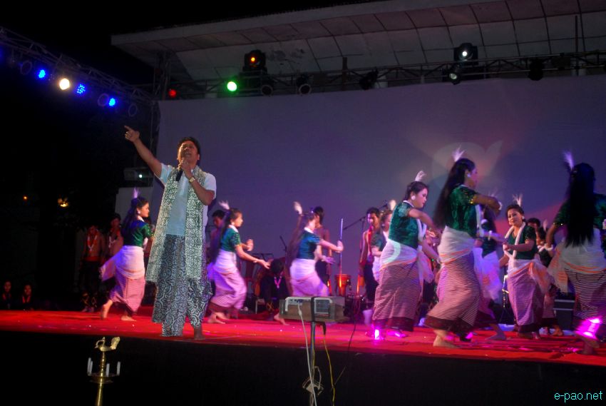 Ranbir Thouna Live : 'Save Loktak Our Life' campaign performance at the 1st MR ground :: 22 April 2013