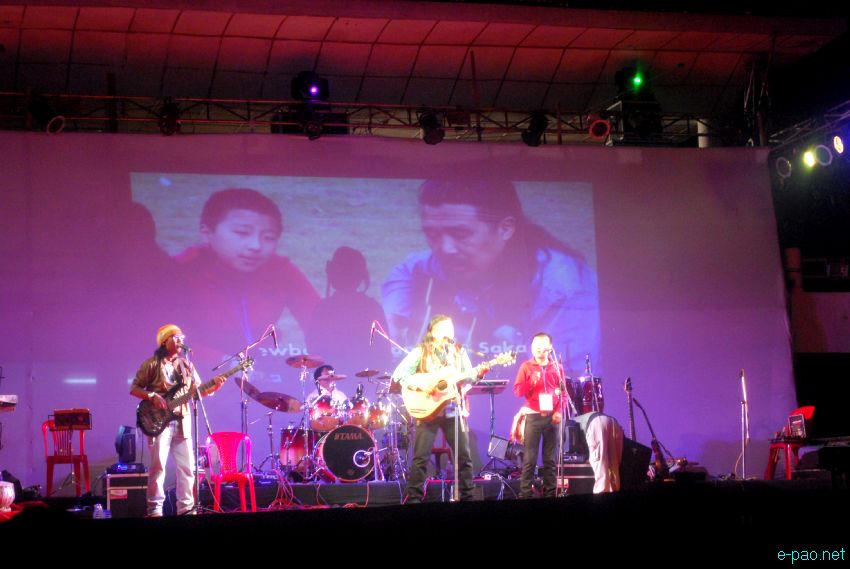 Ranbir Thouna Live : 'Save Loktak Our Life' campaign performance at the 1st MR ground :: 22 April 2013