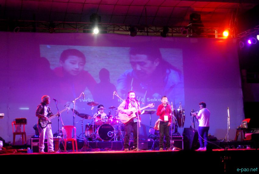 Ranbir Thouna Live : 'Save Loktak Our Life' campaign performance at the 1st MR ground :: 22 April 2013
