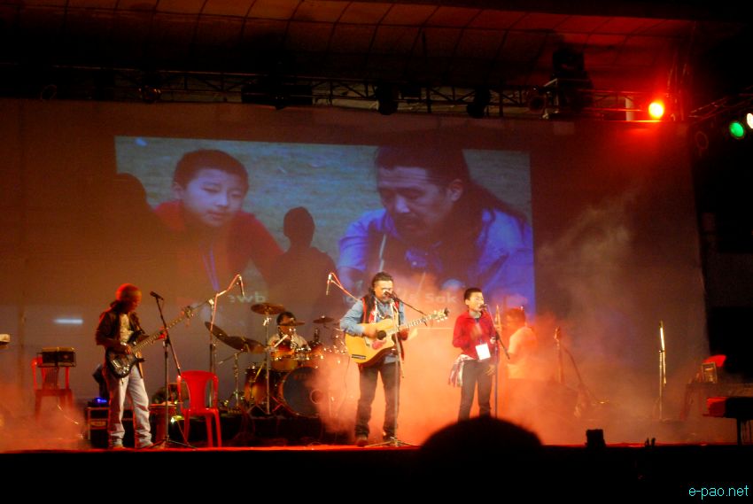 Ranbir Thouna Live : 'Save Loktak Our Life' campaign performance at the 1st MR ground :: 22 April 2013