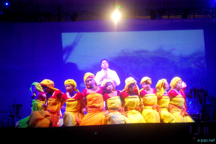 Ranbir Thouna Live : 'Save Loktak Our Life' campaign performance at the 1st MR ground :: 22 April 2013
