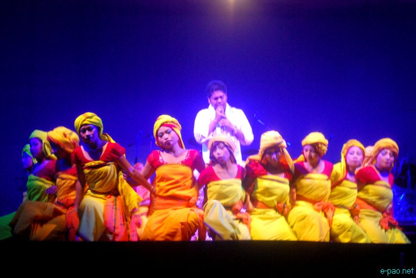 Ranbir Thouna Live : 'Save Loktak Our Life' campaign performance at the 1st MR ground :: 22 April 2013