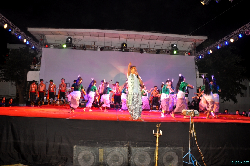 Ranbir Thouna Live : 'Save Loktak Our Life' campaign performance at the 1st MR ground :: 22 April 2013