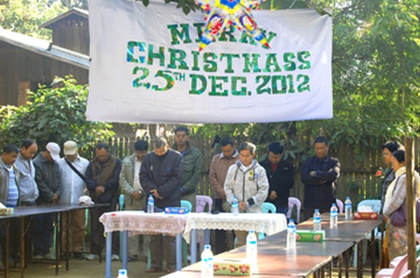 RPF Minority Affairs Department celebrating Christmas at an undisclosed location