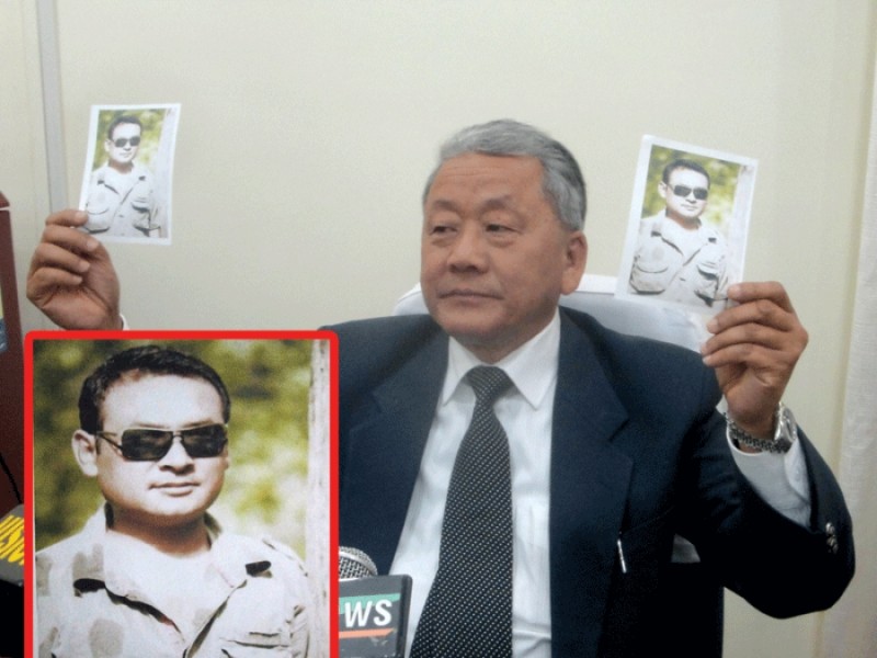 Making the photographs of self-styled Lt Col of NSCN (IM) Livingstone Anal available to the public to seek information