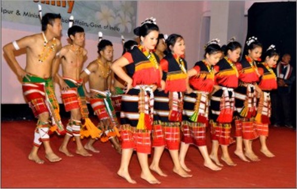 A traditional dance staged at the cultural festival