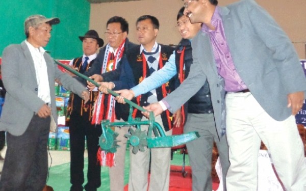 Agriculture tools provided to farmers in UKhrul