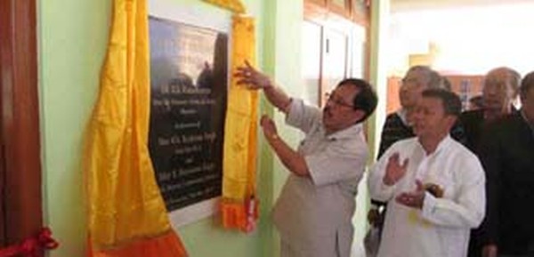 Dr Ratankumar inaugurating the ADC office