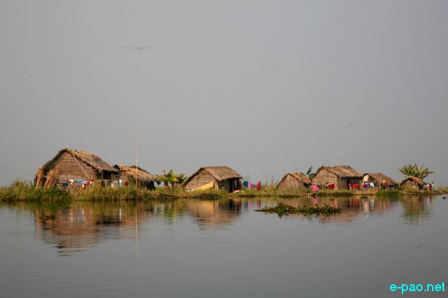 Phumdi dwellers from Loktak
