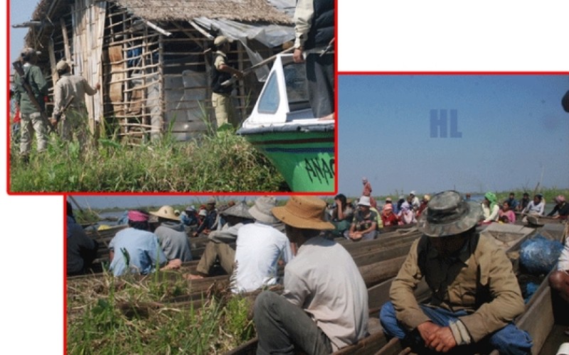 Defying HC order, State Govt  starts eviction of phumdi-huts