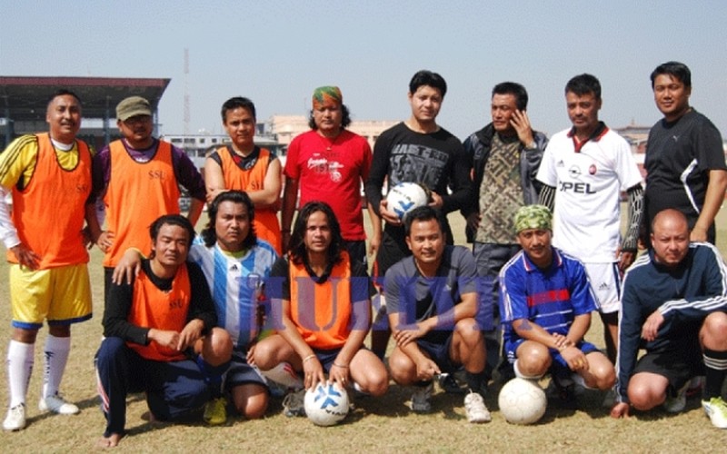 Maniwood team of film actors to play Football tournament