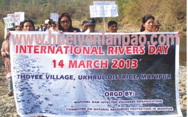 International Rivers' Day observance at Yangwuikong in Thoyee village of Ukhrul