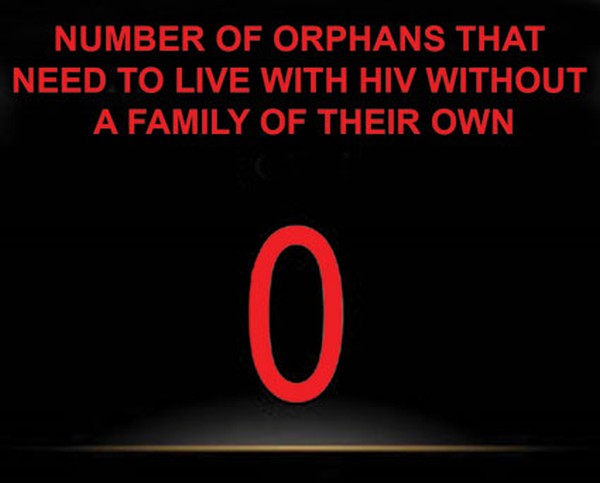 Number of Orphans that need to live with HIV without a family of their own