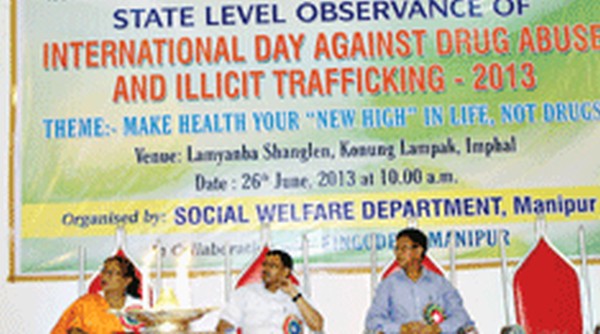 Intll Day Against Drug Abuse and Illicit Trafficking observed