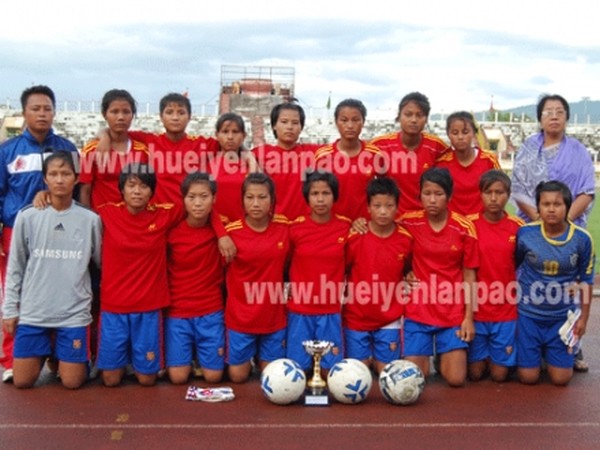 Winner Bishnupur team with officials
