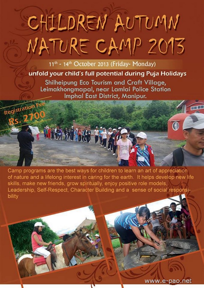 Children's Autumn Nature Camp at Shilheipung in Oct 2013