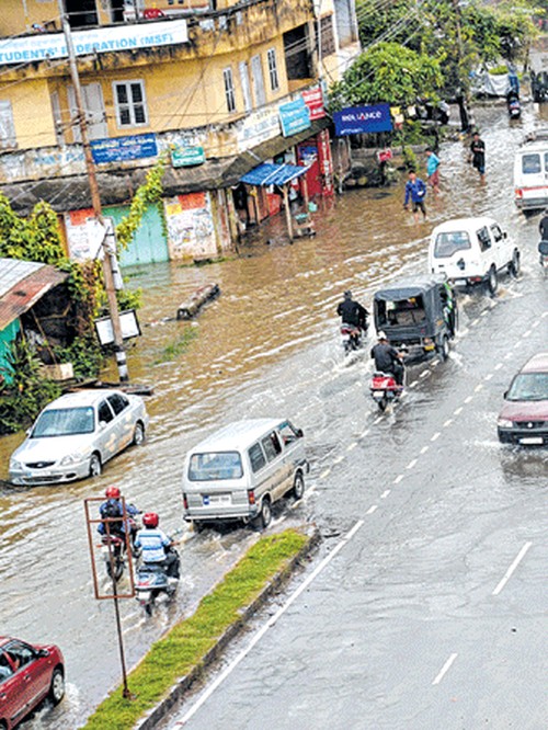 Imphal flooded