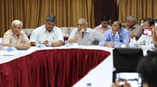 PCI team interacting with media