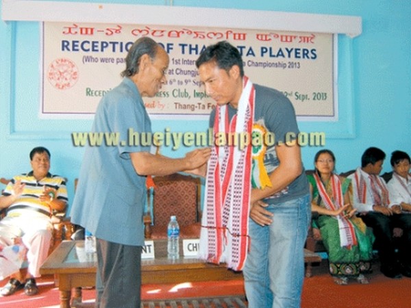International Thang-Ta players feted
