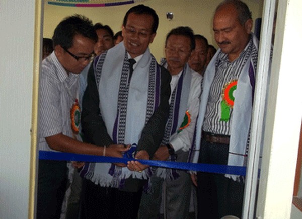 Thoubal DC T Ranjit inaugurating