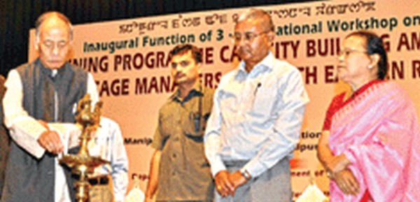 Chief Minister inaugurating the national workshop