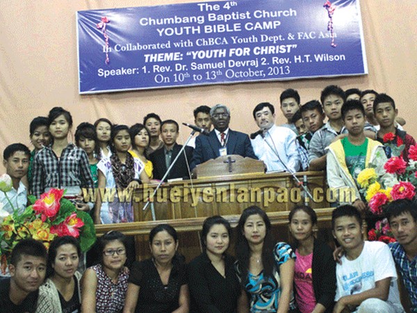 Chothe Youth Bible Camp at at Chumbang Baptist Church