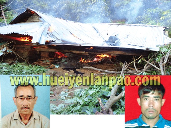 House of accused Babu set on fire