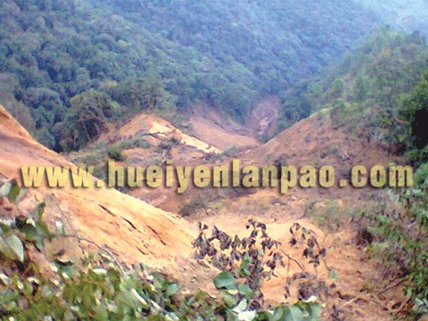 Mysterious landslide alarms Tusom