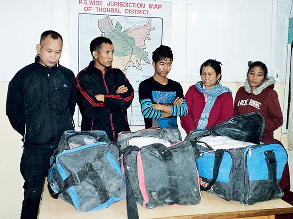 Drug Smuggling:  MR man among 5 held 