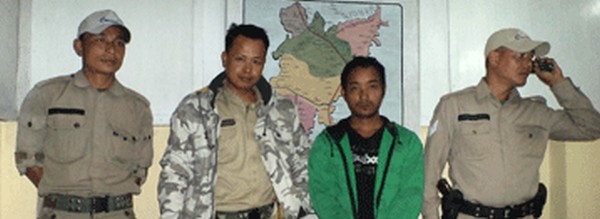 The Pallel blast accused  arrested by Thoubal police